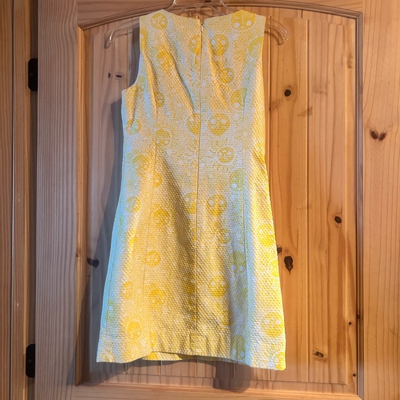 Lilly Pulitzer Yellow Sunglow Macfarland Shift Dress - Picture 5 of 6